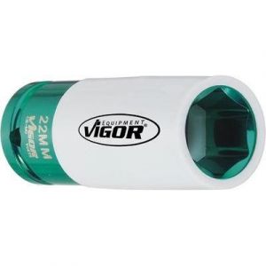 Vigor Carr&eacute; femelle entra&icirc;nement 12,5 = 1/2 Douille pour cl&eacute; &agrave; chocs V2475 22 L.85 mm