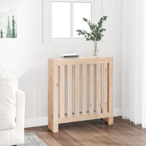 VidaXL Cache-radiateur 79,5x19x84 cm Bois massif de pin