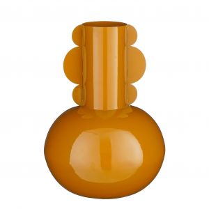 Mica Decorations Vase Boyd - H36 x Ø25 cm - Métal - Brun