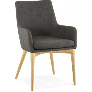 Image de Fauteuil Design Halden Gris