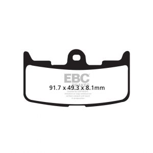 EBC Plaquettes De Frein Frittées Fa-hh Series Fa345hh One Size Black