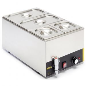 Image de Buffalo Bain-marie avec robinet et bacs