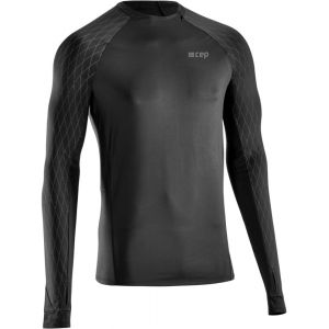CEP Office Solutions Cold weather LS Shirt Men, noir M T-shirts course à pied