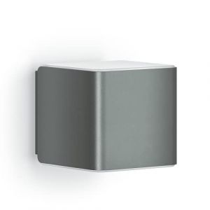 Steinel Lampe d'ext&eacute;rieur L 840 C anthracite, applique d'ext&eacute;rieur &agrave; LED, sans d&eacute;tecteur, connectable via l'application Bluetooth, 9.1 W, blanc chaud