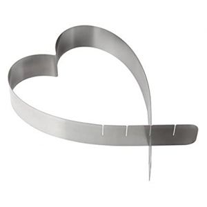 Zeller Zenker cercle feux arri&egrave;re &agrave; coeur de 19-28 cm - 43730