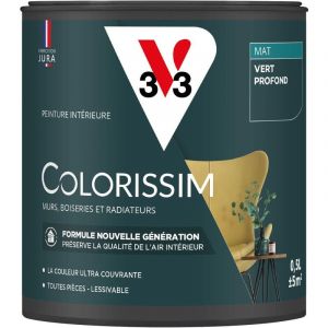 V33 Peinture Colorissi mat Vert profond 0L5