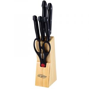 San Ignacio Ensemble De 7 Couteaux De Cuisine + Tacoma En Acier Inoxydable Dresde Sg-4161