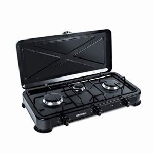 Promis Kg300c 3-burner Gas Cooker Black