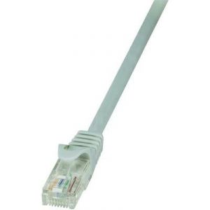 Image de Logilink CP2032U - Câble réseau RJ45 Cat6 U/UTP 1 m Gris