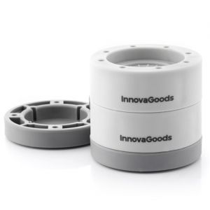 Innova Goods 4 Pieds anti-vibrations Novib gris - D.6.7x3.5 cm