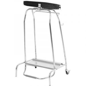Dynasteel - Porte Sac Poubelle Inox - 110 l