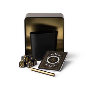 Gentlemen's hardware Jeu de dés Push your Luck - Noir