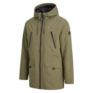 Lambretta Terrace Waterproof Hommes Parka Veste SS7817-KHAKI