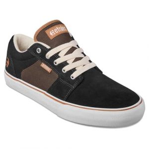 Etnies Homme Barge Ls Chaussures de Skate, Noir/Marron, 39 EU