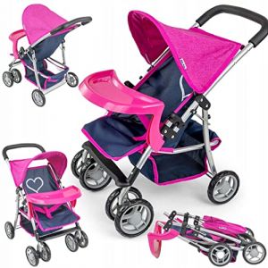 Milly Mally Poussette poupée Kate Prestige Marine