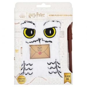 Bluesky Bloc-notes peluche - Harry Potter Hedwig - Carton de 6 - Stylo &agrave; bille inclus - Taille unique