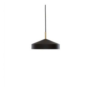 Oyoy living Lampe suspendue bleu en m&eacute;tal &Oslash;30xH18cm