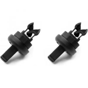 Lot de 2 Clips de Fixation arrière Autocraft compatible Peugeot Citroen Dacia pour maintien de la Plage