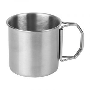 Cao Tasse inox avec poignée pliable 0,2