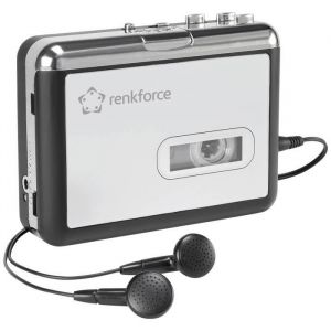 Renkforce Convertisseur num&eacute;rique de cassettes audio RF-CP-170 avec &eacute;couteurs