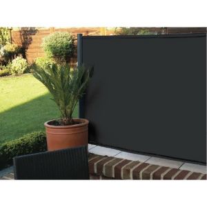 IDEAL GARDEN Brise vue Elegance 200 g/m² 1 x 25 m Noir