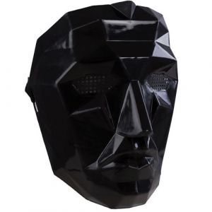 Ptit Clown Masque visage Origami Noir adulte (x1) REF/21203