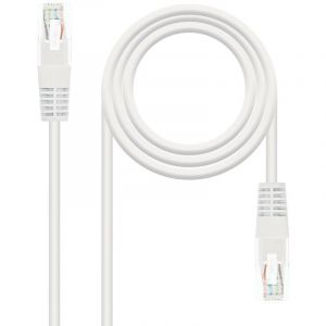 Image de Nano cable Rj45 Cat6 Utp Cu 0,30m White 10.20.0400-l30-w