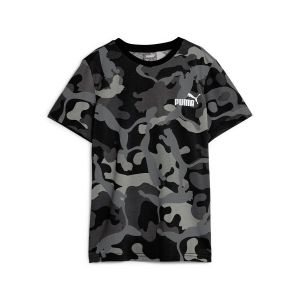 Puma T-shirt enfant ESS+ CAMO TEE B - Couleur 7 / 8 ans,9 / 10 ans,11 / 12 ans,13 / 14 ans,15 / 16 ans - Taille Noir