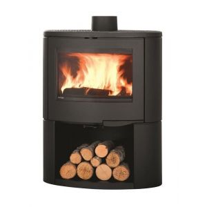 Supra Poêle à bois PACCO BÛCHER en fonte version Bûcher - horizontal - non étanche - bûcher 10kW
