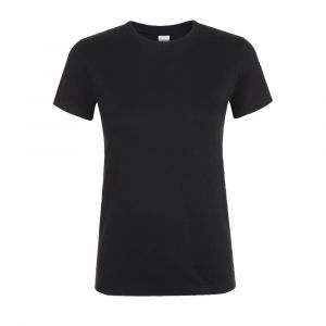 Sol's Pack 5 Tee Shirt Femme Col Rond Regent Noir profond 01825 - Taille XL