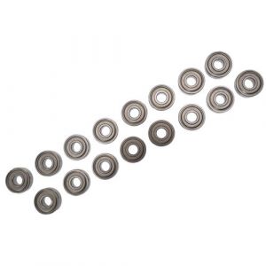 K2 Sports Roulements rollers Ilq 5 roulement pack 16 UNI Argent M&eacute;talis&eacute;