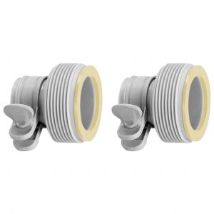 Intex Adaptateurs B 2 pcs pour tuyaux 32 mm à 38 mm