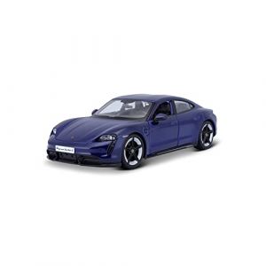 Bburago 18-21098B Porsche Taycan Turbo S en Bleu à l'échelle 1/24