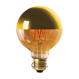 Image de Girard sudron Ampoule LED globe 8W E27, dorée