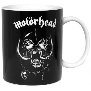 Mug de Mot&ouml;r ad Warpig pour Unisexe noir/blanc