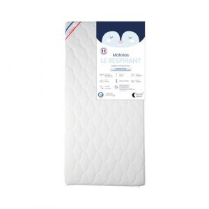 Matelas pour lit 60x120 LE RESPIRANT - FEE MOI DORMIR - Blanc