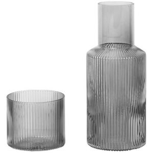 Ferm Living 5447 Set de carafe Ripple Verre