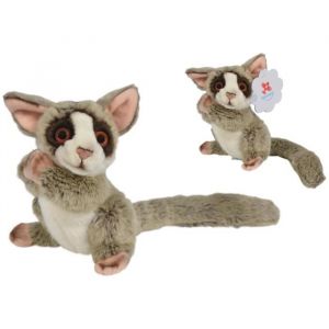 Nicotoy Peluche Galago assis - 17 cm