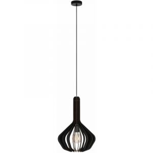 Image de Eglo Suspension Velasco en noir, Ø 38 cm