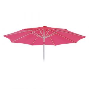 Housse de rechange pour parasol N18 Ø 2,7m tissu/textile 5kg rose