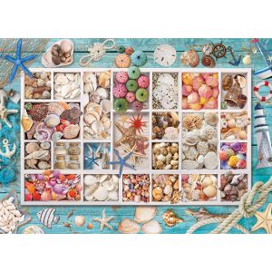 Image de Eurographics Puzzle 1000 pièces : Collection de coquillages