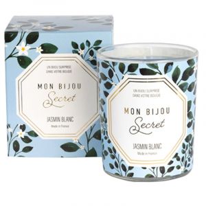 Bougie bijou JASMIN Collier doré
