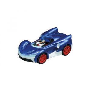 Carrera Voiture de course sonic speed star bolide 1/43 - pour circuit go accessoire de jeu - kit auto et carte animaux