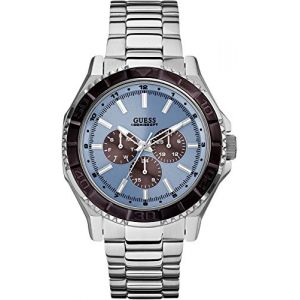 Guess W0479G2 - Montre pour homme avec bracelet en acier
