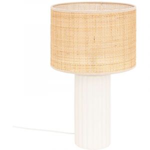 Atmosphera Lampe cylindre en c&eacute;ramique