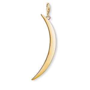 Thomas Sabo Pendentif Charm ´´lune or´´ couleur or jaune Y0004-413-39