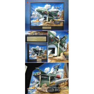 Happinet Cadre 3D "THUNDERBIRD" Real Artwork par