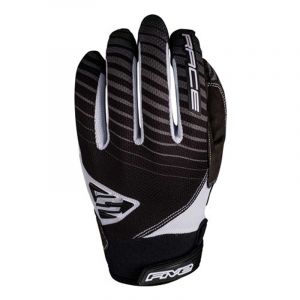 Image de Five Gants BMX Race noir/blanc- M