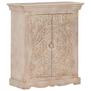 VidaXL Buffet 65 x 30 x 75 cm Bois de manguier massif