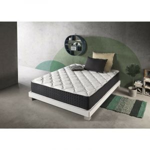 Image de Relax matelas 160x200 bio green - mousse á memoire de forme bio pur - épaisseur 30 cm - hypoallergénique - anatomique - certifié oeko-tex - Simpur